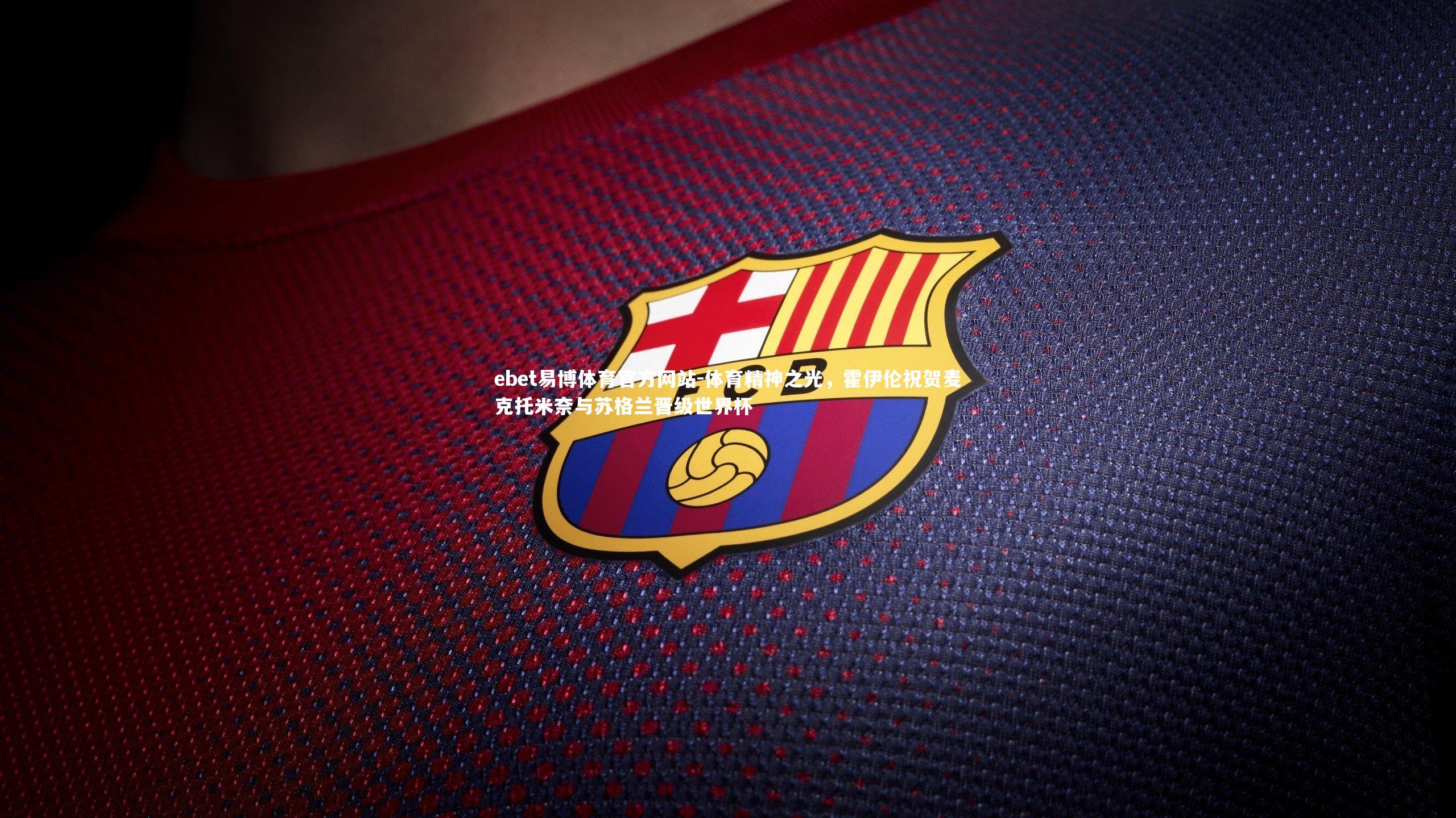 体育精神之光，霍伊伦祝贺麦克托米奈与苏格兰晋级世界杯